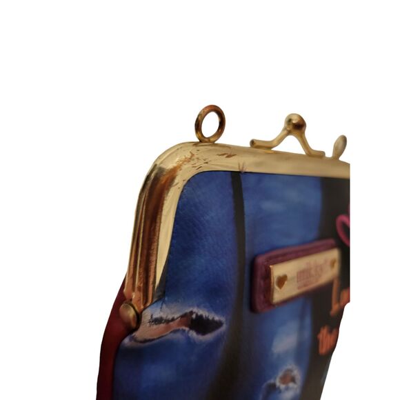 Nikky Crossbody Wallet Detachable Case Multicolor Zipper Adjustable Strap - Picture 9 of 9